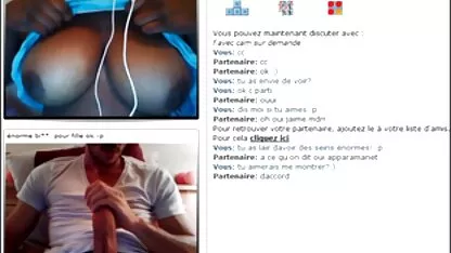 Chatroulette - grandes tetas negras  pornobrutal