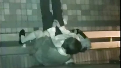 Colegiala pareja al aire libre maldito veteranas denudas