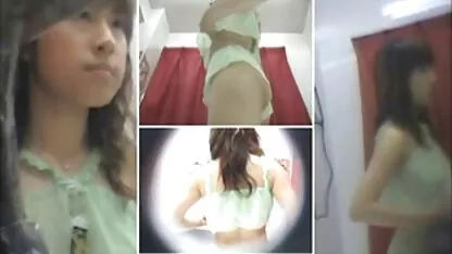 El cambio de lencería voyeur sala de montaje señoras bien sabrosas