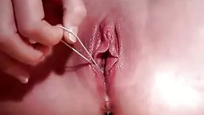 El orgasmo Coño bolas de contracción agradable esposa muy caliente jugo de Coño triple penetracion xxx