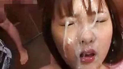Japonés bukkake abuelas y nietos sexo