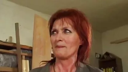 Pelirroja abuelita ama anal amateur trio xxx