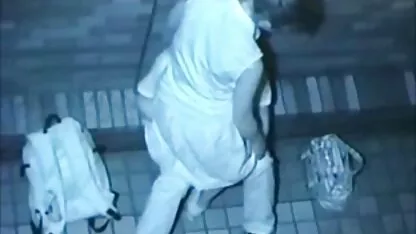 Al aire libre sexo pareja maldito late en noche coños peludos cogiendo