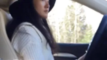 Vendedor de coches dick flash durante la prueba de manejo quiero ver viejas peludas