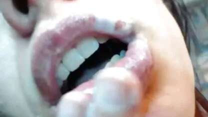 Comiendo su propio semen cremoso (grool) bideos pornos de mexicanas