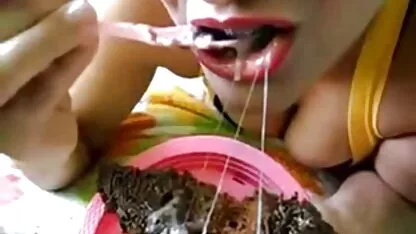 Semen en la comida x video mama