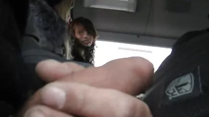 Intermitente y 2 niñas visto en el autobús videos caseros follando
