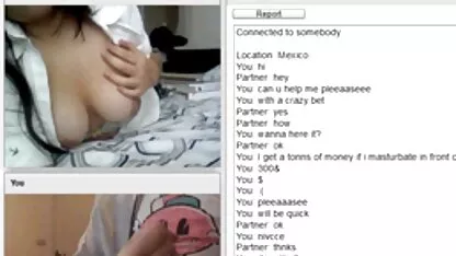 Chatroulette el semen sexo mexicana video