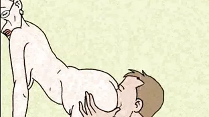 A la abuela le encanta el sexo anal! Gran animación! se coje asu hijo