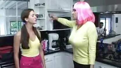 Mamá por una hora sexo casero de trios