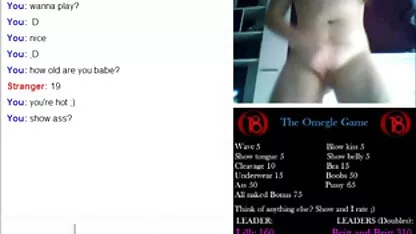 19 año viejo es todo listo para leva en omegle sexomix