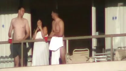 Otro balcony mierda parte 2 de 6 madrastras folladoras