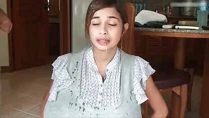Farangdingdong-PLA gris facial mujeres de brasil cogiendo
