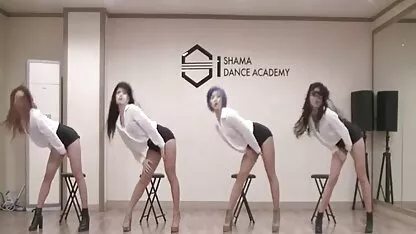 Hijas de Asia oriental-Corea del sur grupo de baile (i) senos grandes videos