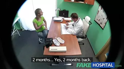 Fakehospital maravilloso rubia quiere médico polla en su videos pornos de gordas peludas